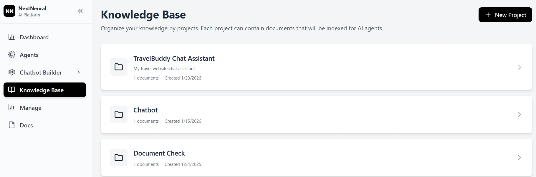 NextNeural Knowledge Base