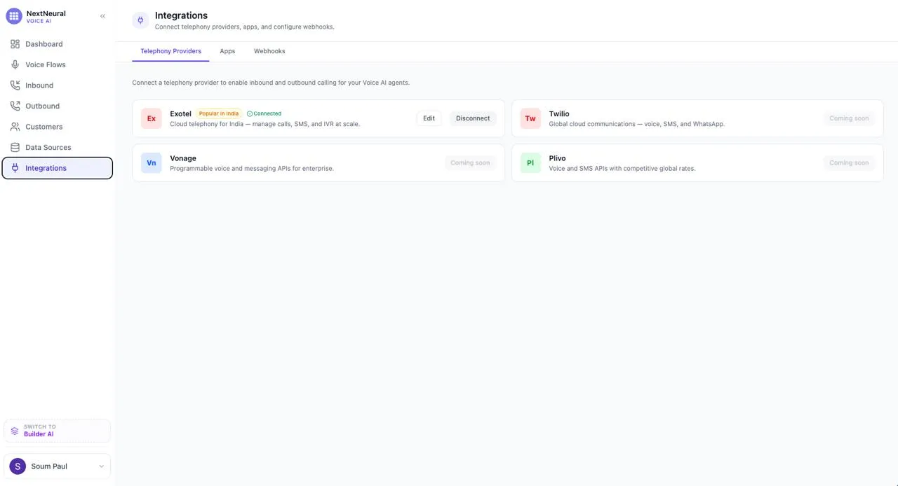 Telephony Application Integration